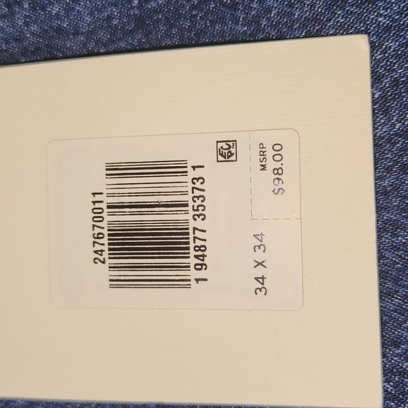 LEVIS 551 Z 1961 MENS STRAIGHT JEANS SIZE W34 L34 NEW WITH TAGS - Picture 8 of 9